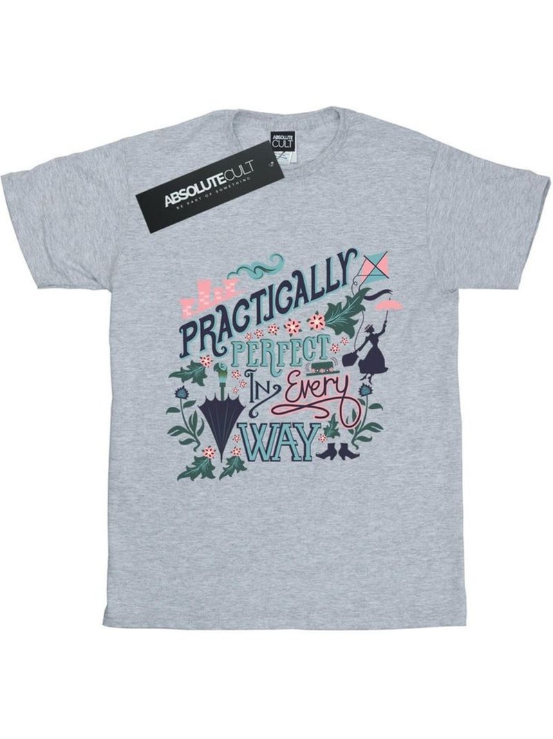 Practically maglietta mary poppins uomo - disney Grigio melangiato - Kiabi
