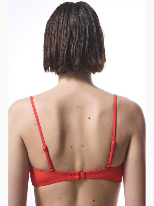 Praslin taglio minimal bikini top bandeau penti - Kiabi