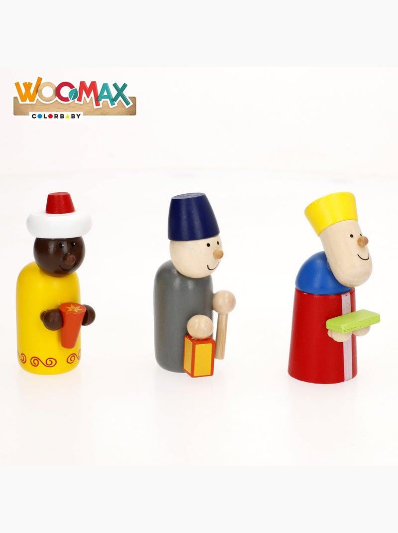 Presepe in legno 11 pezzi WOOMAX N/D - Kiabi