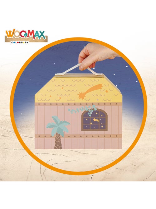 Presepe in legno 14 pezzi WOOMAX - Kiabi