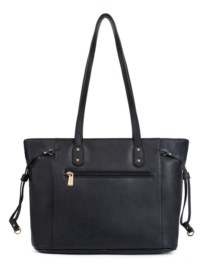 PRETA - Borsa a spalla - Pelle Nero - Kiabi