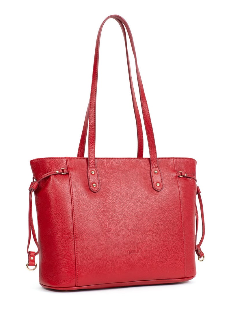 PRETA - Borsa a spalla - Pelle Rosso scuro - Kiabi