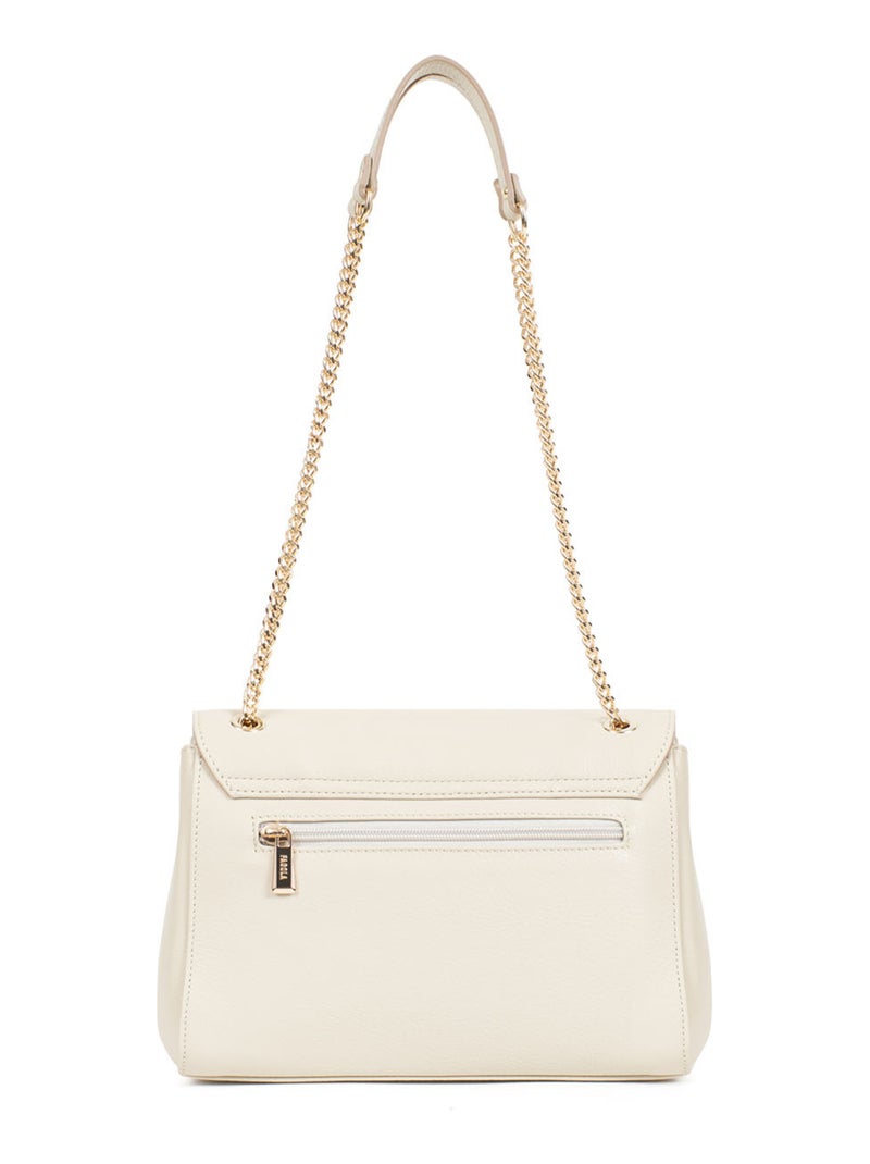 PRETA - Borsa a spalla con 2 manici - Pelle Beige chiaro - Kiabi