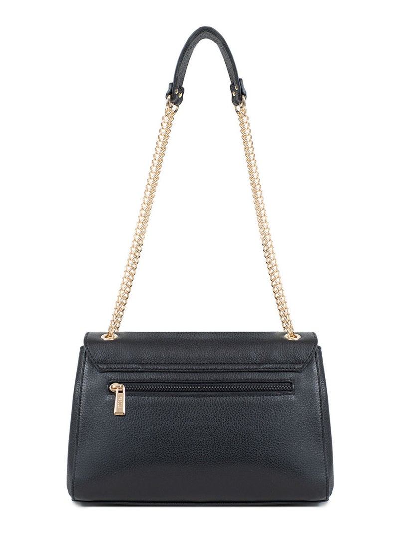 PRETA - Borsa a spalla con 2 manici - Pelle Nero - Kiabi