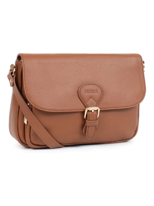 PRETA - Borsa a tracolla - Cuoio - Kiabi