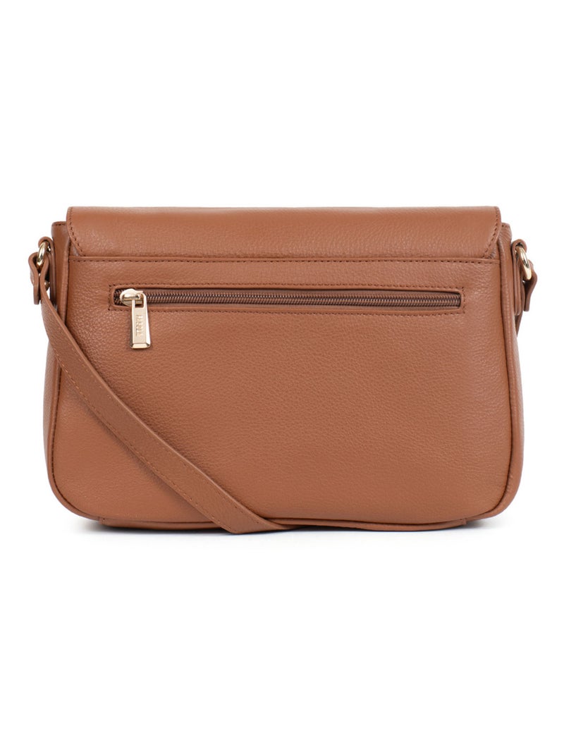 PRETA - Borsa a tracolla - Cuoio Cognac - Kiabi