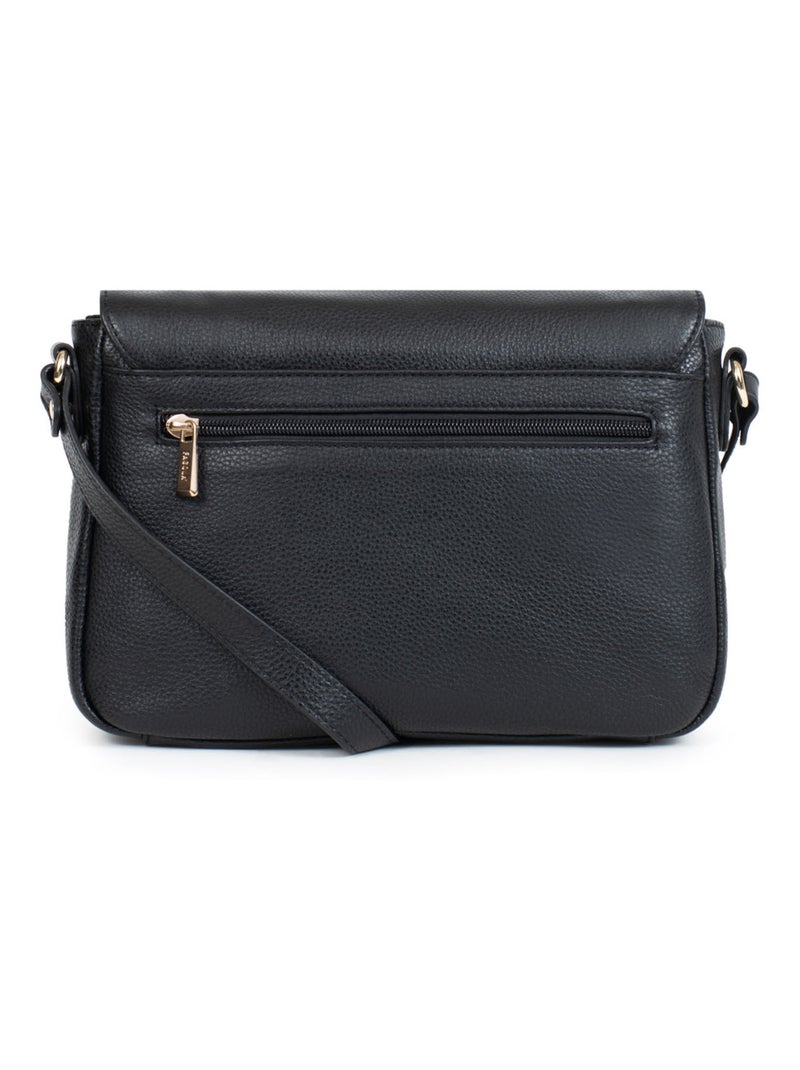 PRETA - Borsa a tracolla - Cuoio Nero - Kiabi