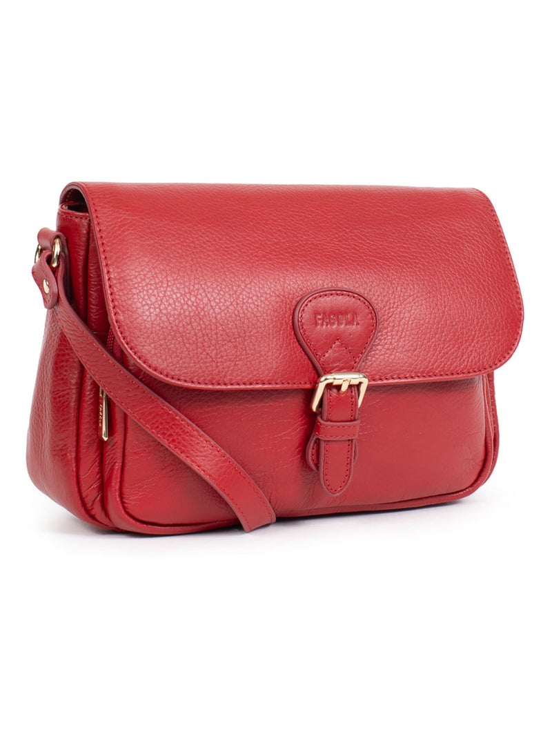 PRETA - Borsa a tracolla - Cuoio Rosso scuro - Kiabi