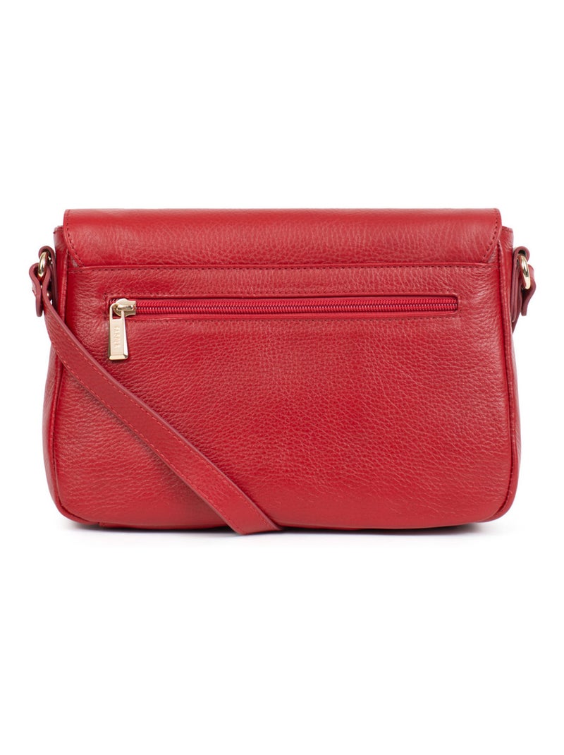 PRETA - Borsa a tracolla - Cuoio Rosso scuro - Kiabi