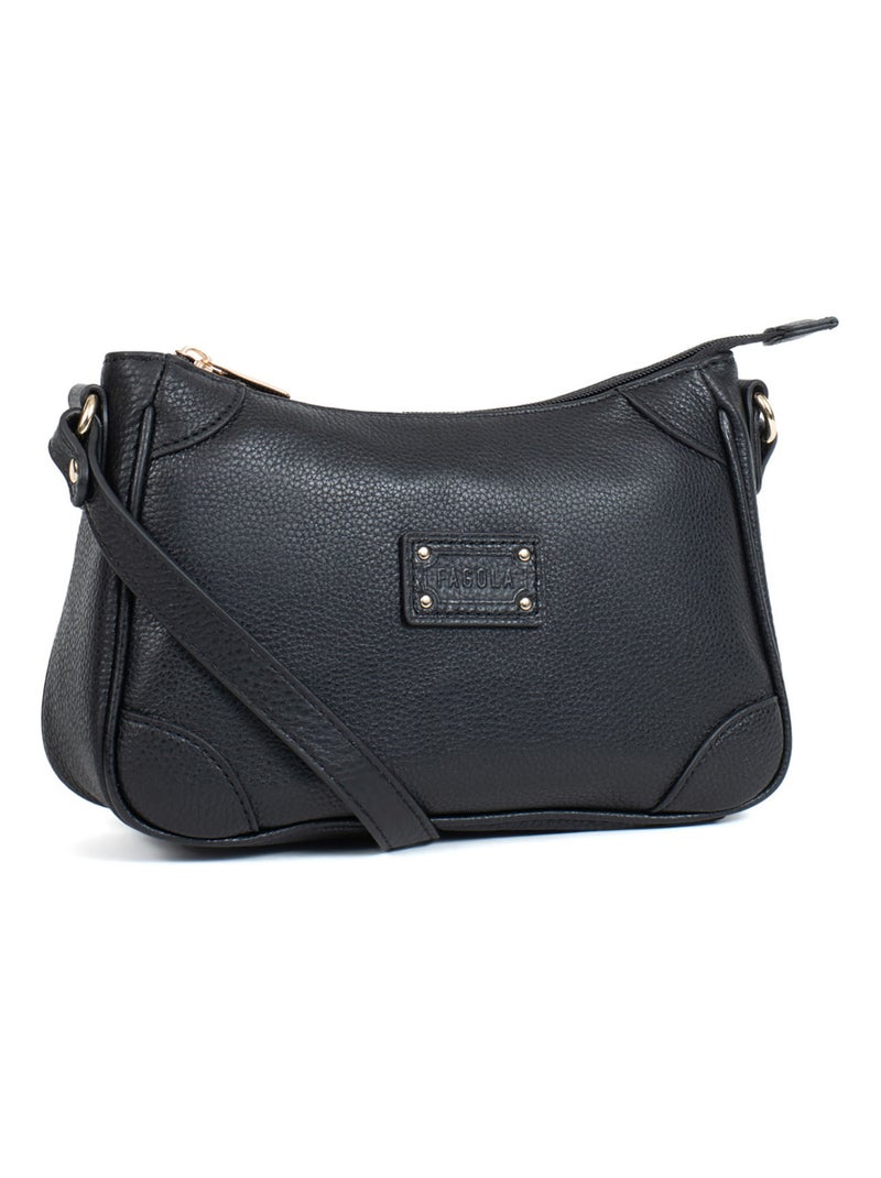 PRETA - Borsa a tracolla - Pelle Nero - Kiabi