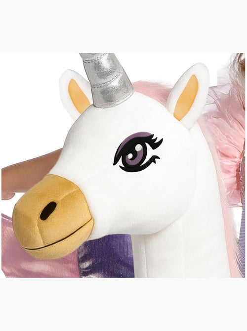 Principessa in costume a cavallo di un unicorno - Kiabi