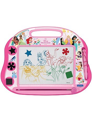 Principesse Disney Lavagna da disegno magnetica multicolore con accessori Formato A5
