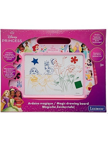 Principesse Disney Lavagna da disegno magnetica multicolore con accessori Formato A5