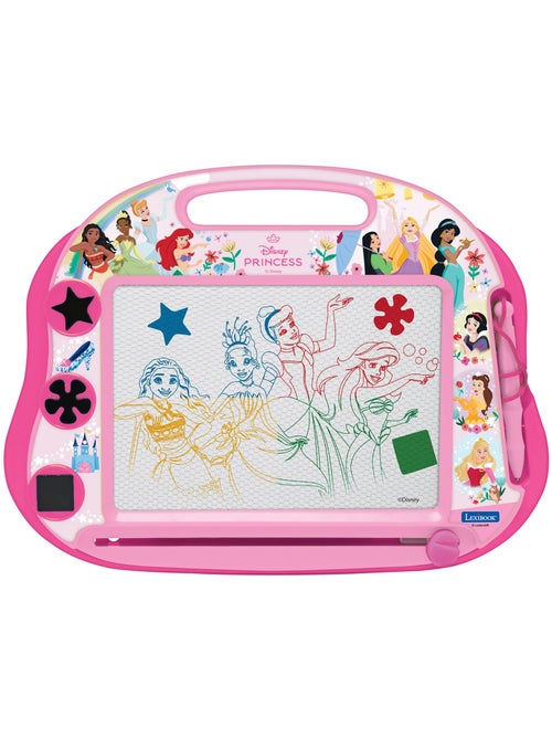Principesse Disney Lavagna da disegno magnetica multicolore con accessori Formato A5 - Kiabi Principesse Disney Lavagna da disegno magnetica multicolore con accessori Formato A5 - Kiabi