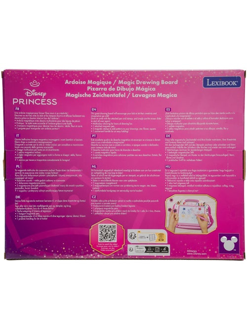 Principesse Disney Lavagna da disegno magnetica multicolore con accessori Formato A5 - Kiabi Principesse Disney Lavagna da disegno magnetica multicolore con accessori Formato A5 - Kiabi
