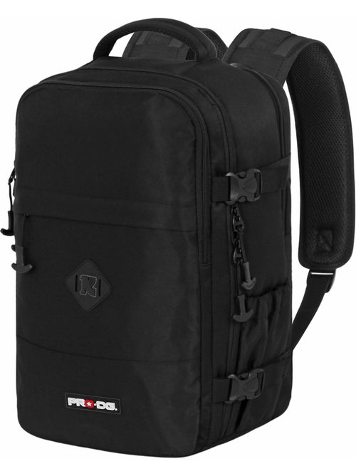 PRO-DG Black Zaino Mercury 2.0 da Viaggio Aereo 40x20x25cm Bagaglio a Mano, Nero - Kiabi