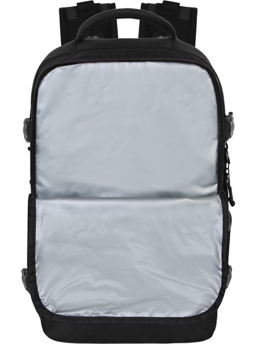 PRO-DG Black Zaino Mercury 2.0 da Viaggio Aereo 40x20x25cm Bagaglio a Mano, Nero - Kiabi