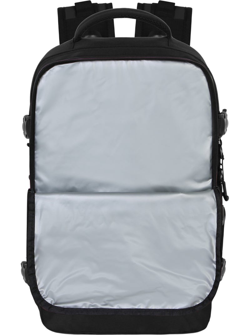 PRO-DG Black Zaino Mercury 2.0 da Viaggio Aereo 40x20x25cm Bagaglio a Mano, Nero Nero - Kiabi
