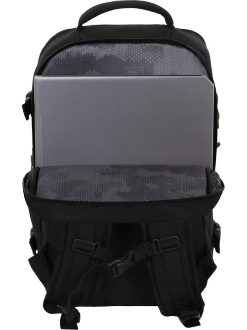 PRO-DG Black Zaino Mercury 2.0 da Viaggio Aereo 40x20x25cm Bagaglio a Mano, Nero - Kiabi