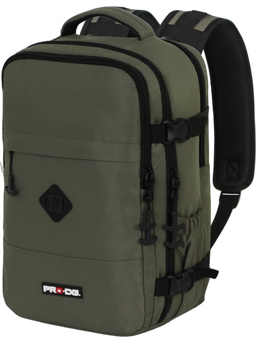 PRO-DG Khaki Zaino Mercury 2.0 da Viaggio Aereo 40x20x25cm Bagaglio a Mano, Verde Militare - Kiabi