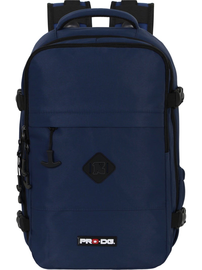 PRO-DG Navy Zaino Mercury 2.0 da Viaggio Aereo 40x20x25cm Bagaglio a Mano, Blu Scuro Blu scuro - Kiabi