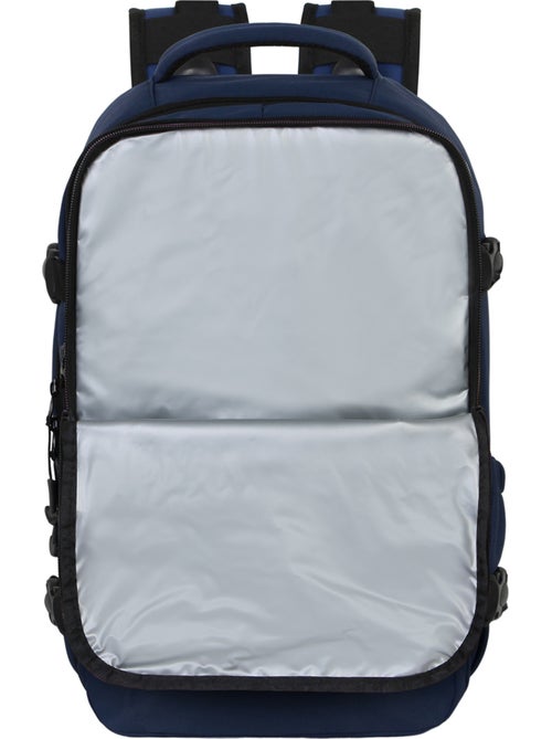 PRO-DG Navy Zaino Mercury 2.0 da Viaggio Aereo 40x20x25cm Bagaglio a Mano, Blu Scuro - Kiabi