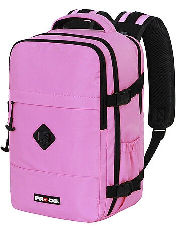 Pro-dg pink zaino mercury 2.0 da viaggio aereo 40x20x25cm bagaglio a mano, rosa
