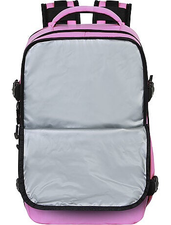 Pro-dg pink zaino mercury 2.0 da viaggio aereo 40x20x25cm bagaglio a mano, rosa