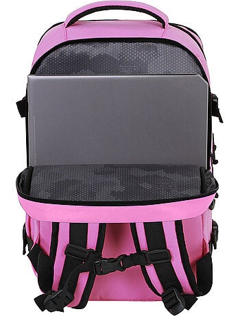 Pro-dg pink zaino mercury 2.0 da viaggio aereo 40x20x25cm bagaglio a mano, rosa
