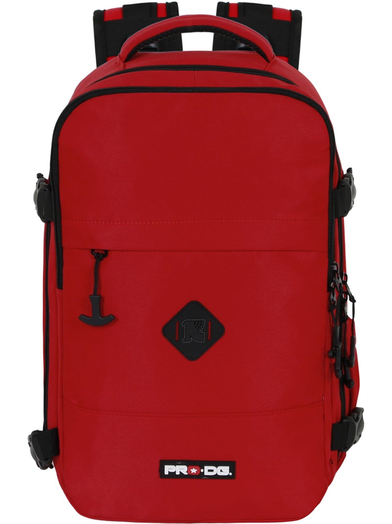 PRO-DG Rosso Zaino Mercury 2.0 da Viaggio Aereo 40x20x25cm Bagaglio a Mano, Rosso Rosso - Kiabi