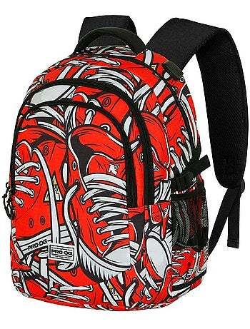 Pro-dg sneak zaino running plus, rosso