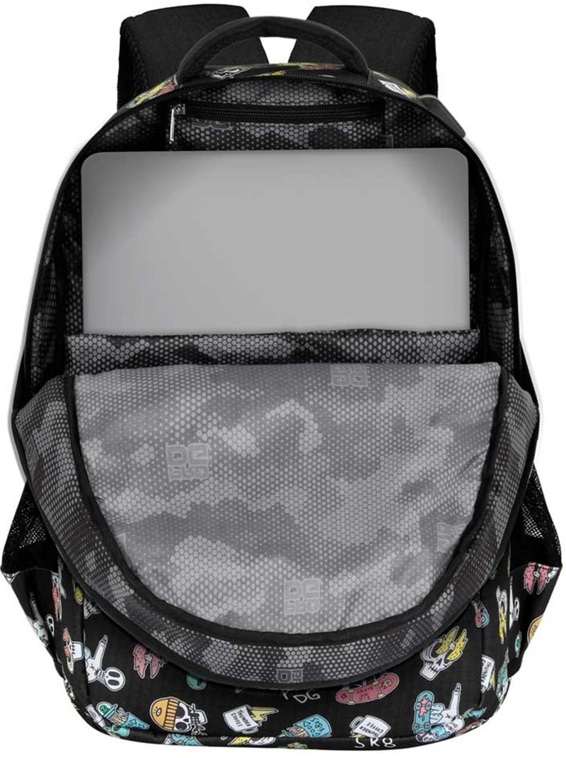 PRO-DG Underground Zaino Running PLUS, Nero Nero - Kiabi