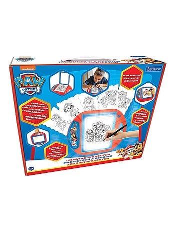 Proiettore da disegno Paw Patrol con modelli e timbri