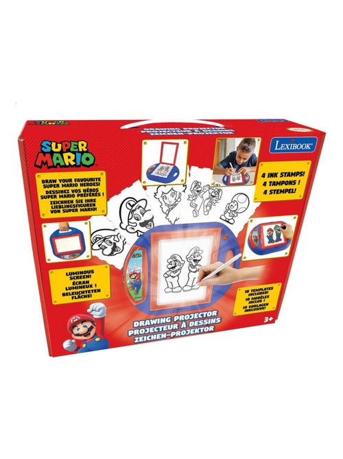 Proiettore da disegno Super Mario con modelli e timbri - Kiabi Proiettore da disegno Super Mario con modelli e timbri - Kiabi