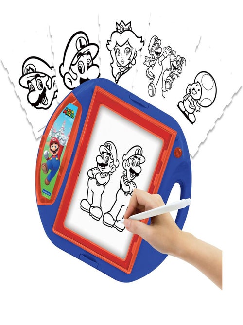 Proiettore da disegno Super Mario con modelli e timbri - Kiabi Proiettore da disegno Super Mario con modelli e timbri - Kiabi