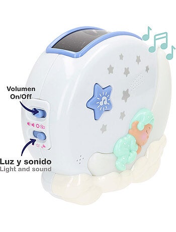 Proiettore di stelle per bambini play con luce e musica