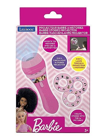 Proiettore di storie di Barbie e torcia luminosa