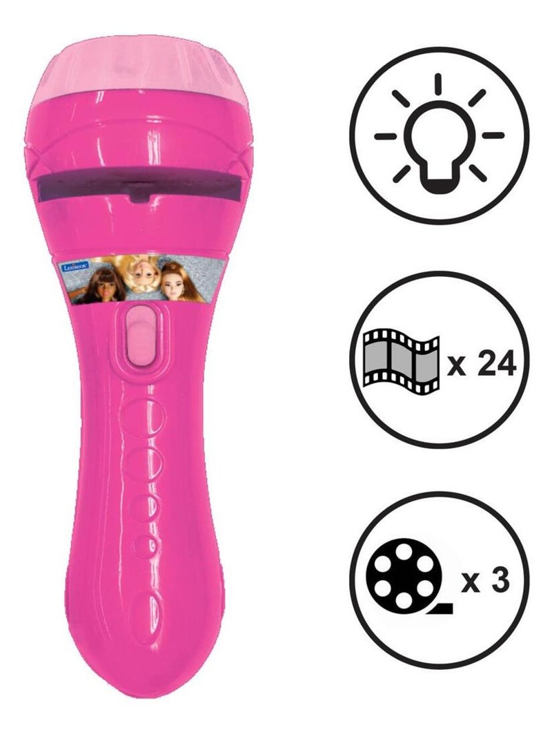 Proiettore di storie di Barbie e torcia luminosa Rosa - Kiabi