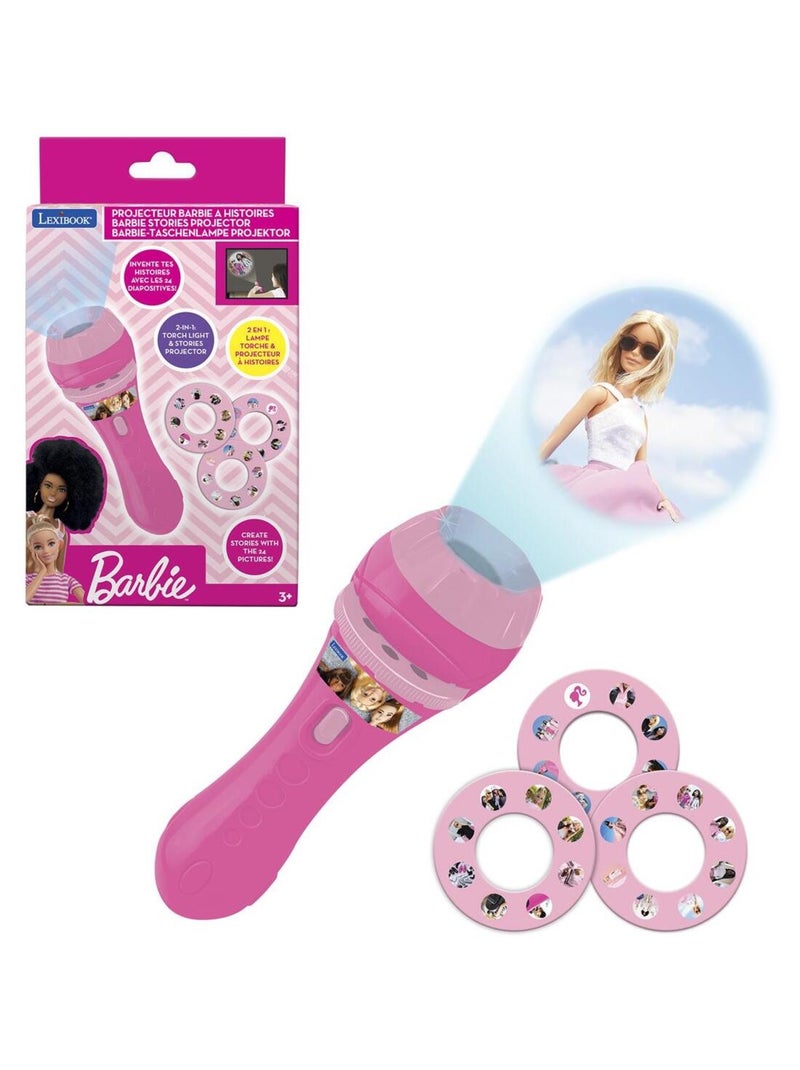 Proiettore di storie di Barbie e torcia luminosa Rosa - Kiabi