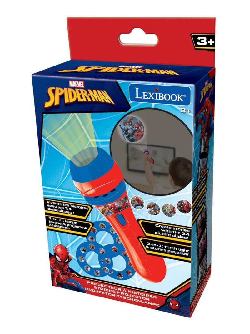 Proiettore e torcia di SpiderMan Stories Rosso - Kiabi