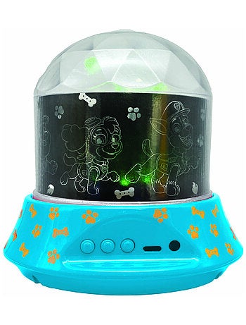 Proiettore luminoso notturno Paw Patrol con altoparlante