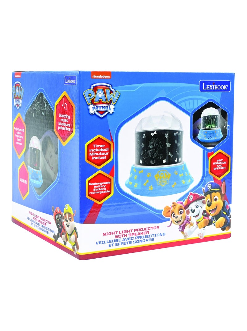 Proiettore luminoso notturno Paw Patrol con altoparlante Blu - Kiabi