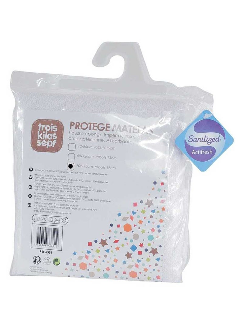 Proteggi materasso bambino Bianco - Kiabi