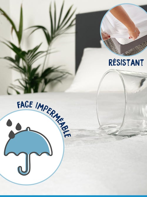 Proteggi-materasso impermeabile in spugna - Kiabi