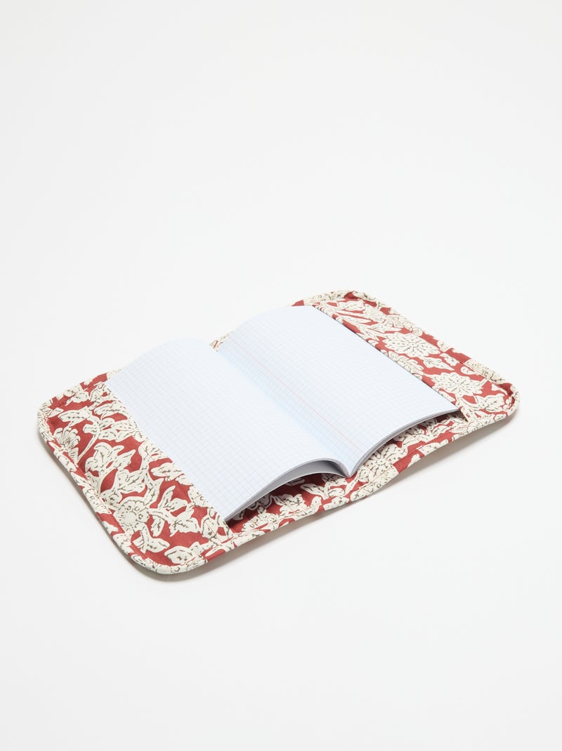 Proteggi quaderno - Kiabi Home Rosso - Kiabi