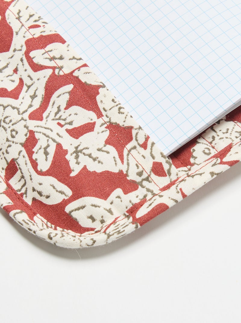 Proteggi quaderno - Kiabi Home Rosso - Kiabi