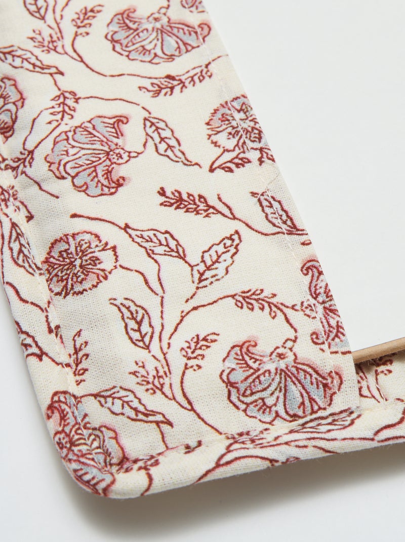 Proteggi quaderno trapuntato - Kiabi Home BEIGE - Kiabi