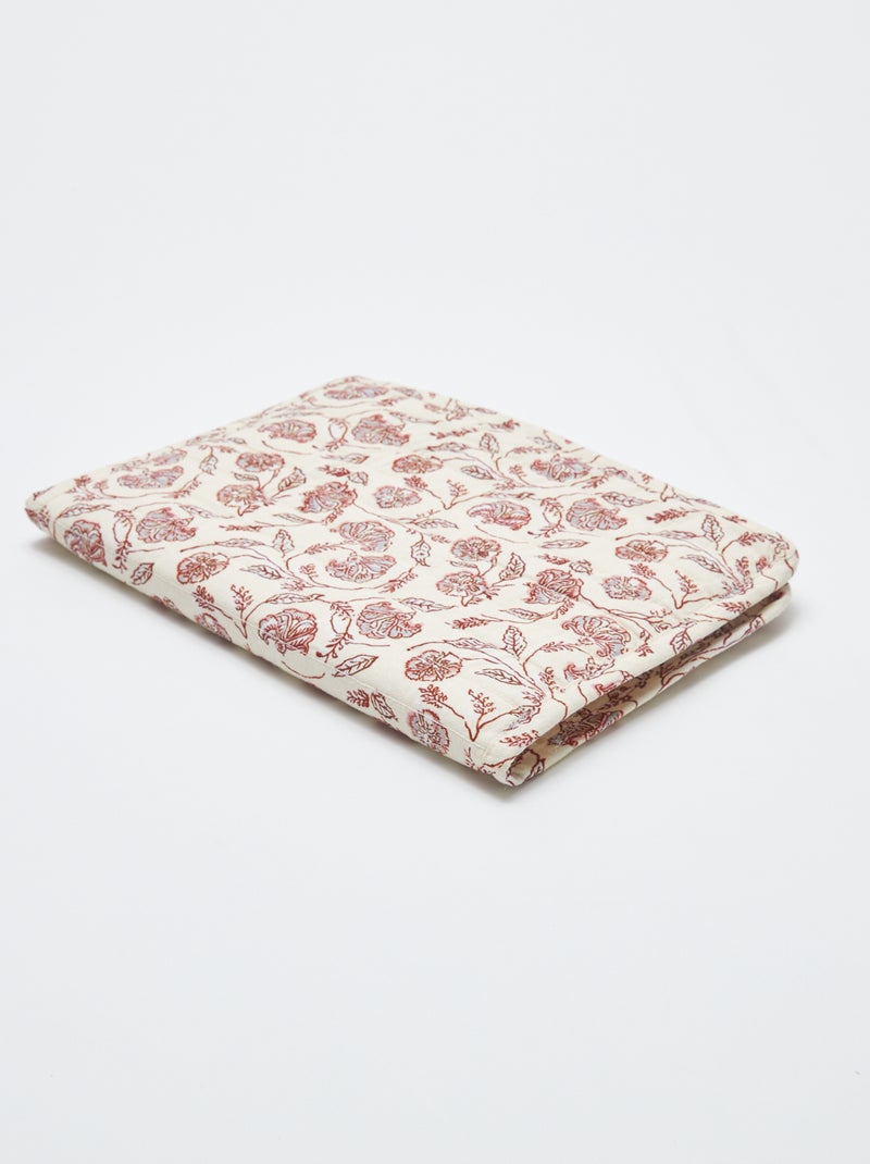 Proteggi quaderno trapuntato - Kiabi Home BEIGE - Kiabi