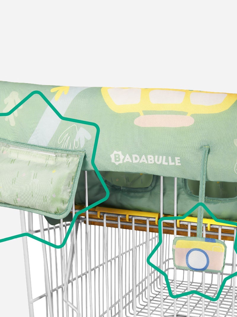 Proteggi seggiolino per carrello 'Badabulle' VERDE - Kiabi