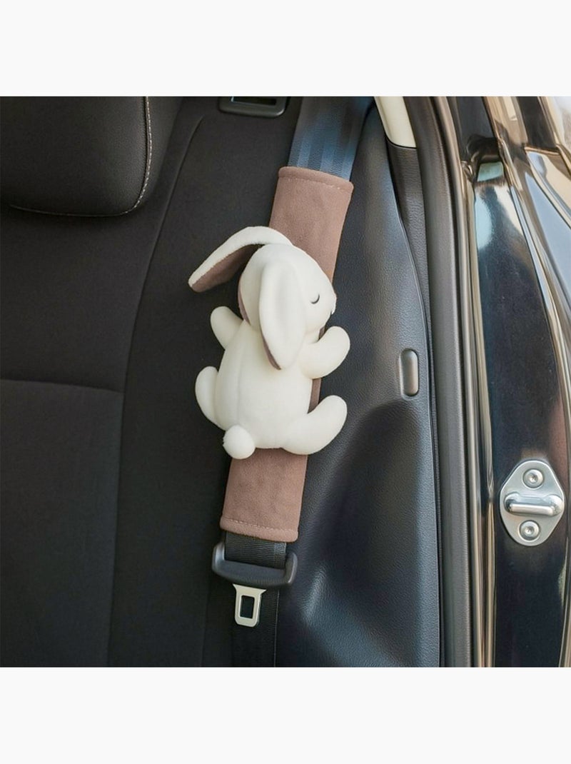 Protezione cintura per bambini ultra morbida con peluche | Cute Marrone nocciola - Kiabi